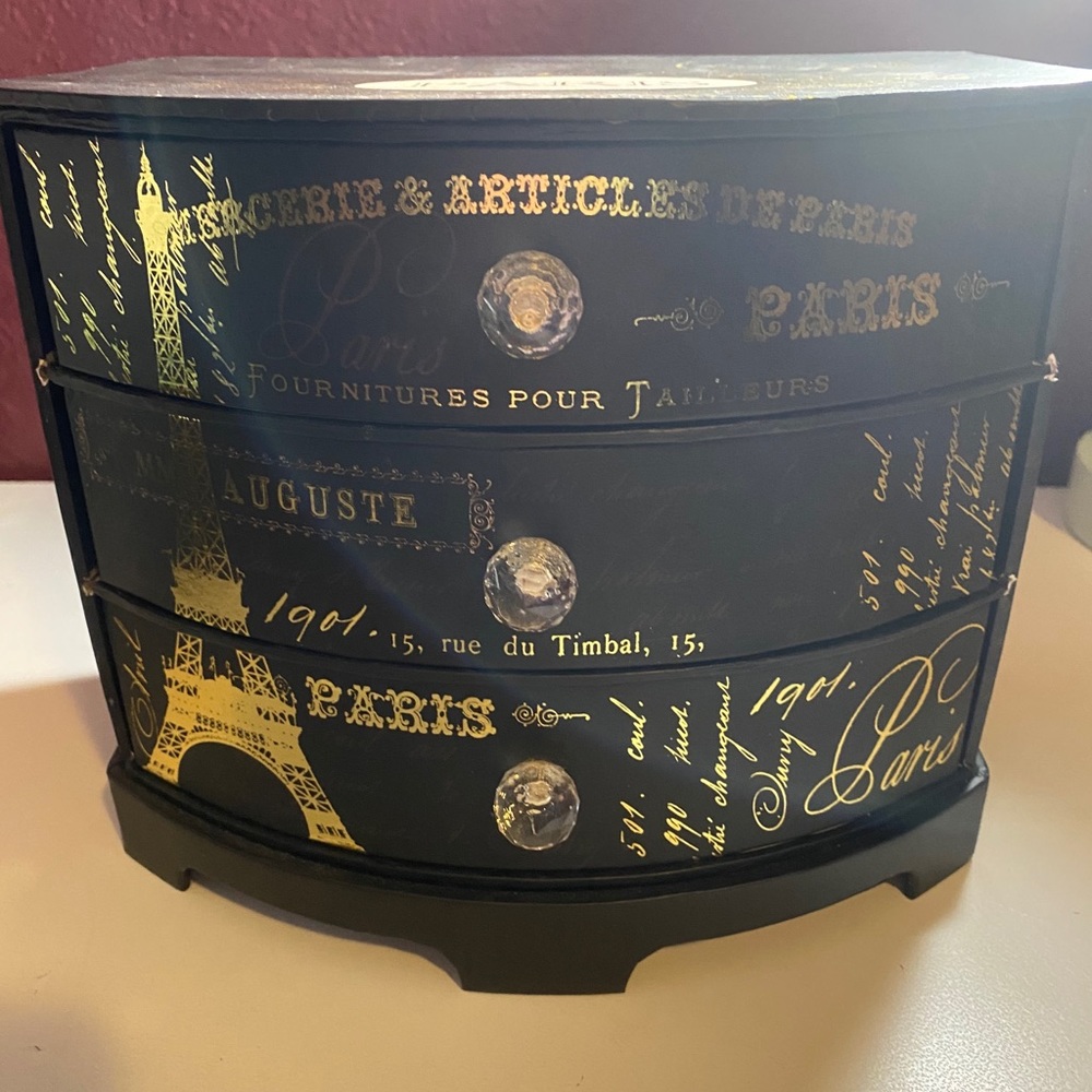 Paris Jewelry Box